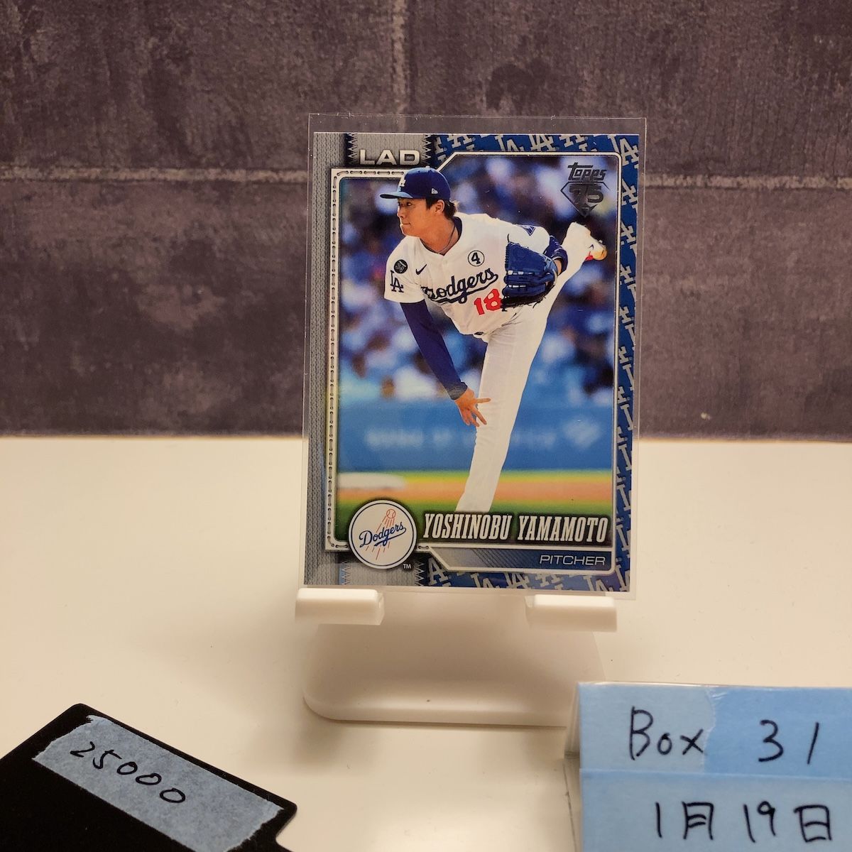 2026 Topps Yoshinobu Yamamoto 山本由伸 ロサンゼルスドジャース