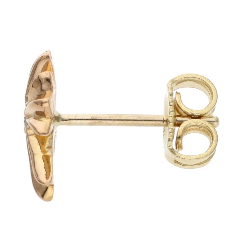 クロムハーツ 22K No2 CH CRS DIA/22K CHクロススタッド 1ダイヤ