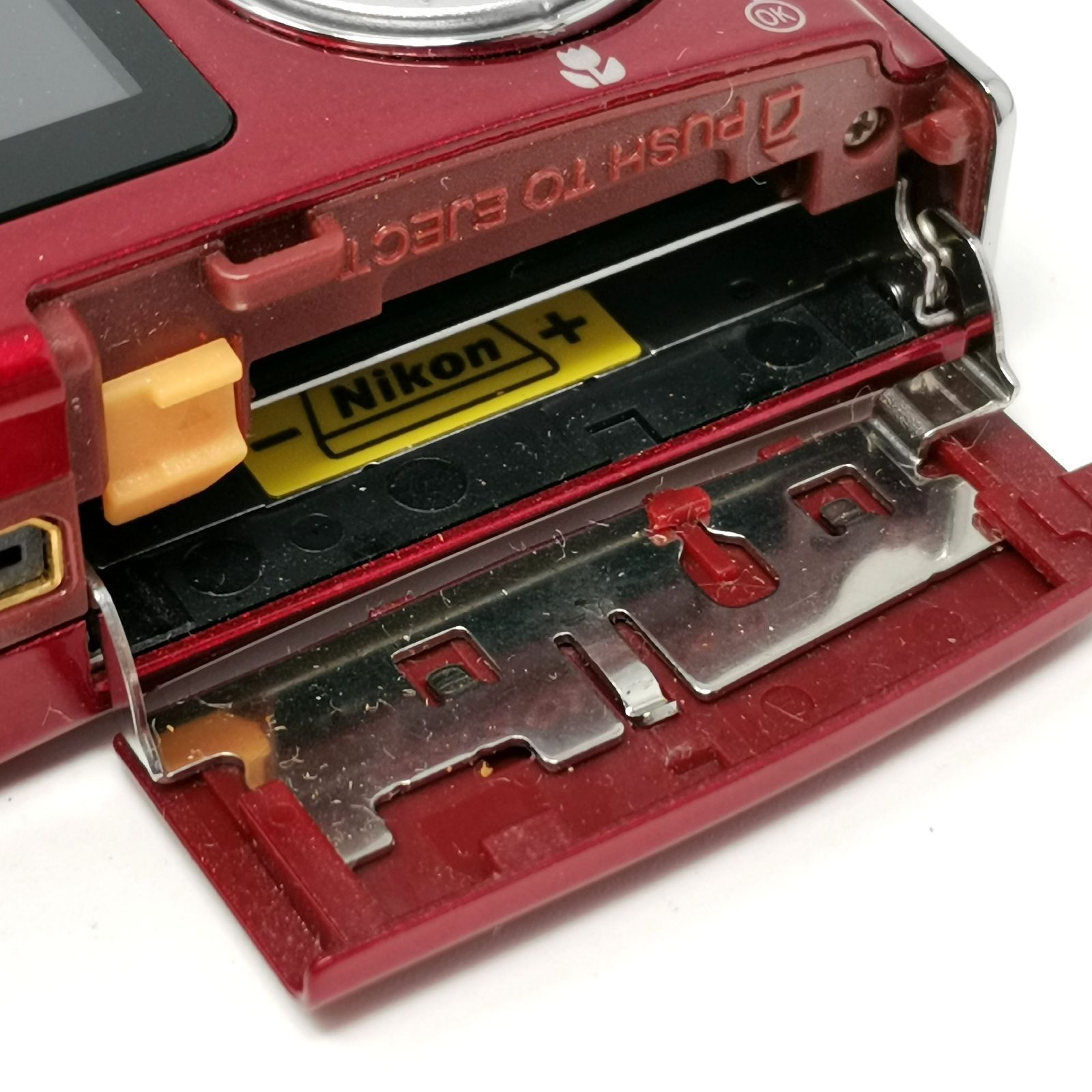 ニコン COOLPIX S5 デジタルカメラ レッド 赤 ジャンク バリアーエラー 
