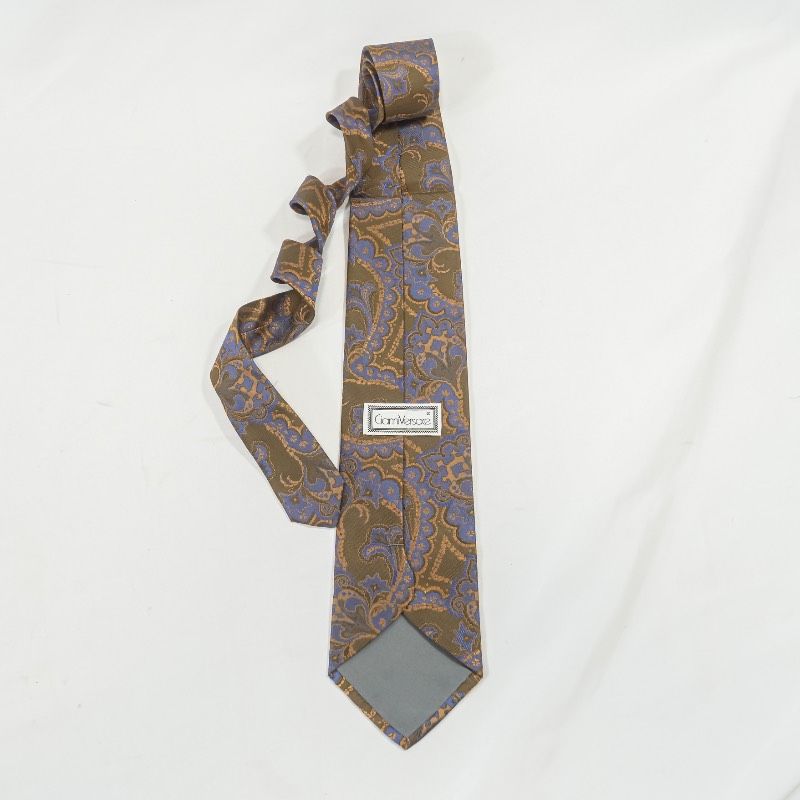 GIANNI VERSACE ジャンニヴェルサーチ ネクタイ シルク100% ペイズリー