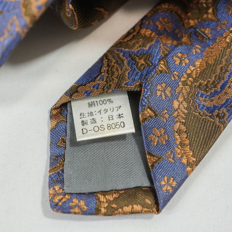 GIANNI VERSACE ジャンニヴェルサーチ ネクタイ シルク100% ペイズリー