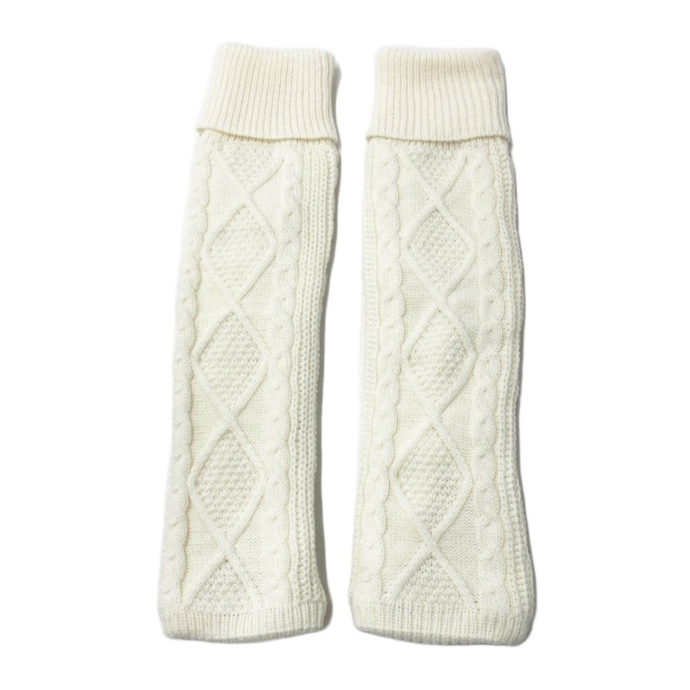 BEAMS GOLF ビームスゴルフ ニットレッグウォーマー ケーブル編み