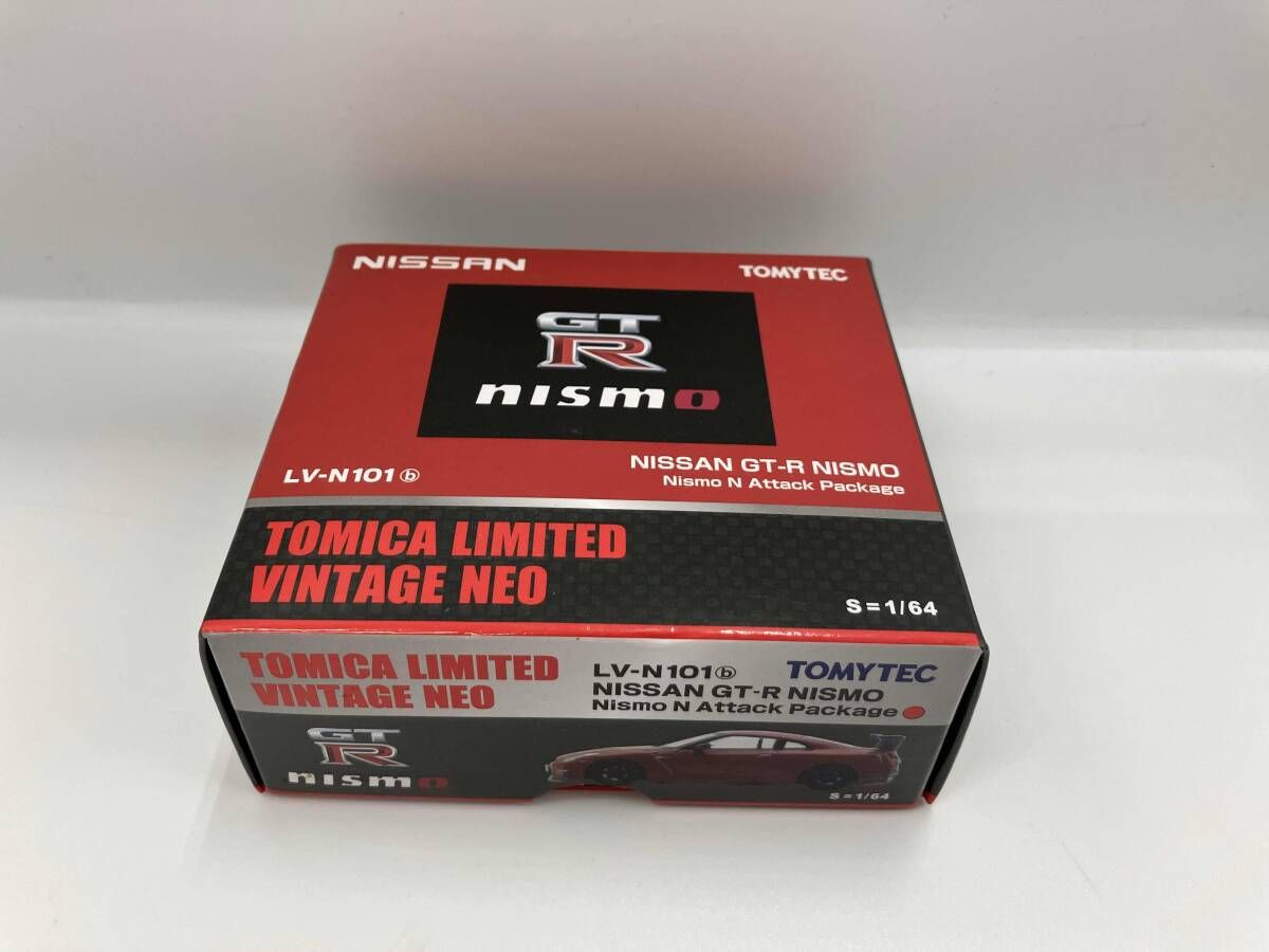 開封済み）トミカ LV-N101b NISSAN GT-R NISMO Nismo N Attack Package