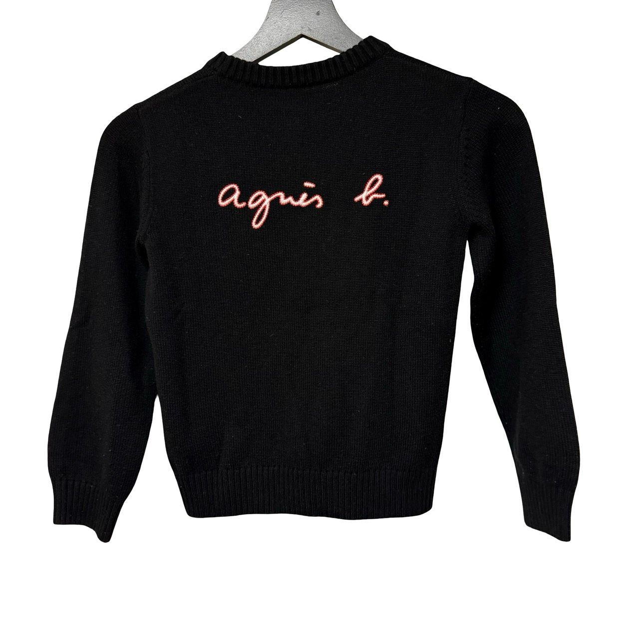 agnès b. ENFANT（アニエスベー アンファン）バックロゴ ニット 