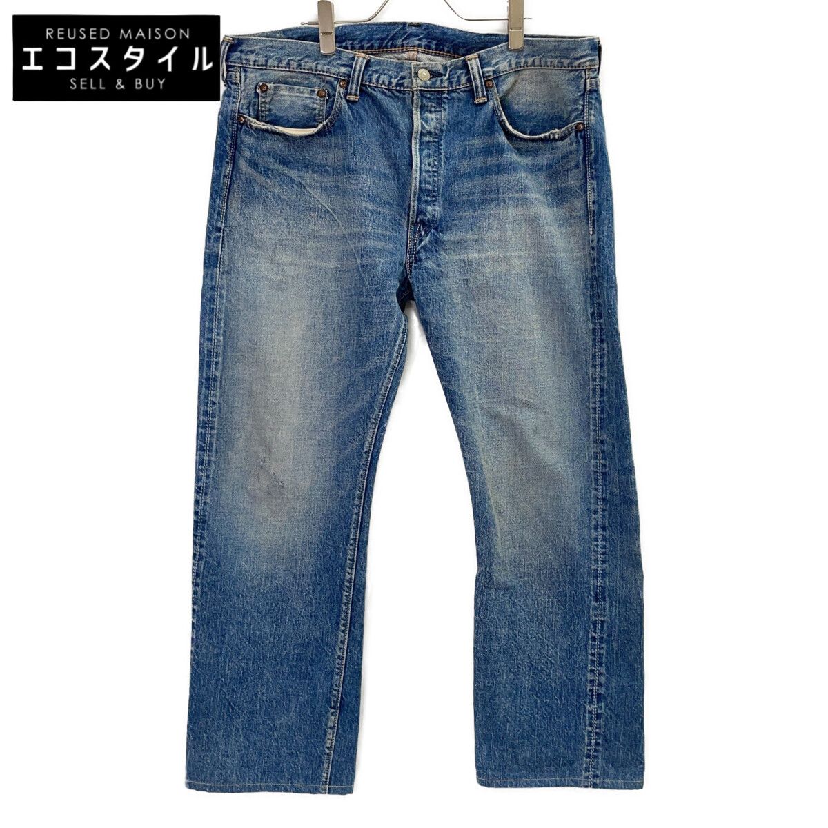 FULLCOUNT フルカウント 1108 ﾗｲﾄﾌﾞﾙｰ 13.7oz ｼﾞﾝﾊﾞﾌﾞｴｺｯﾄﾝ ﾎﾞﾀﾝ