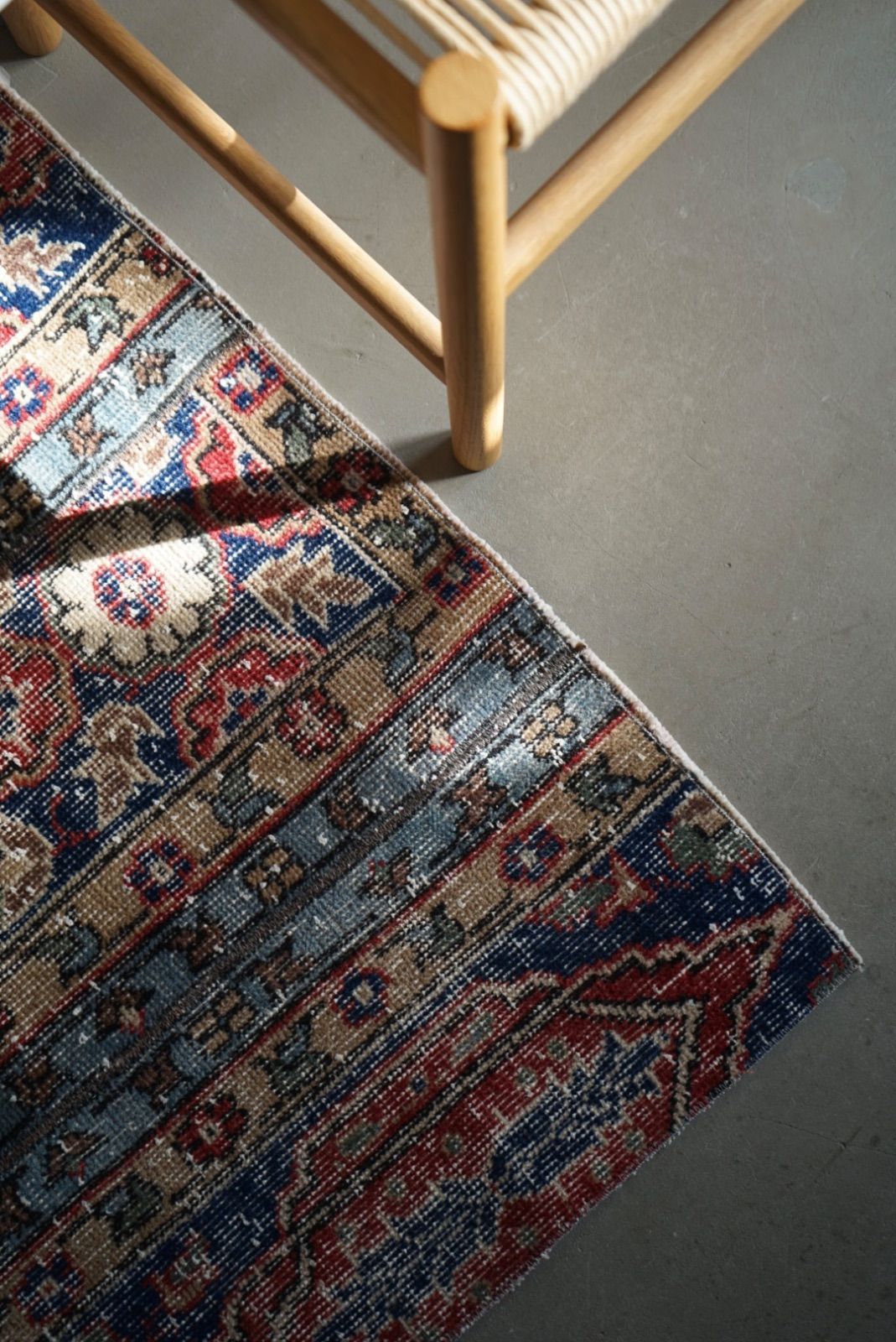 ヴィンテージラグ トルコ ウシャク パッチワーク 113 × 73 cm No