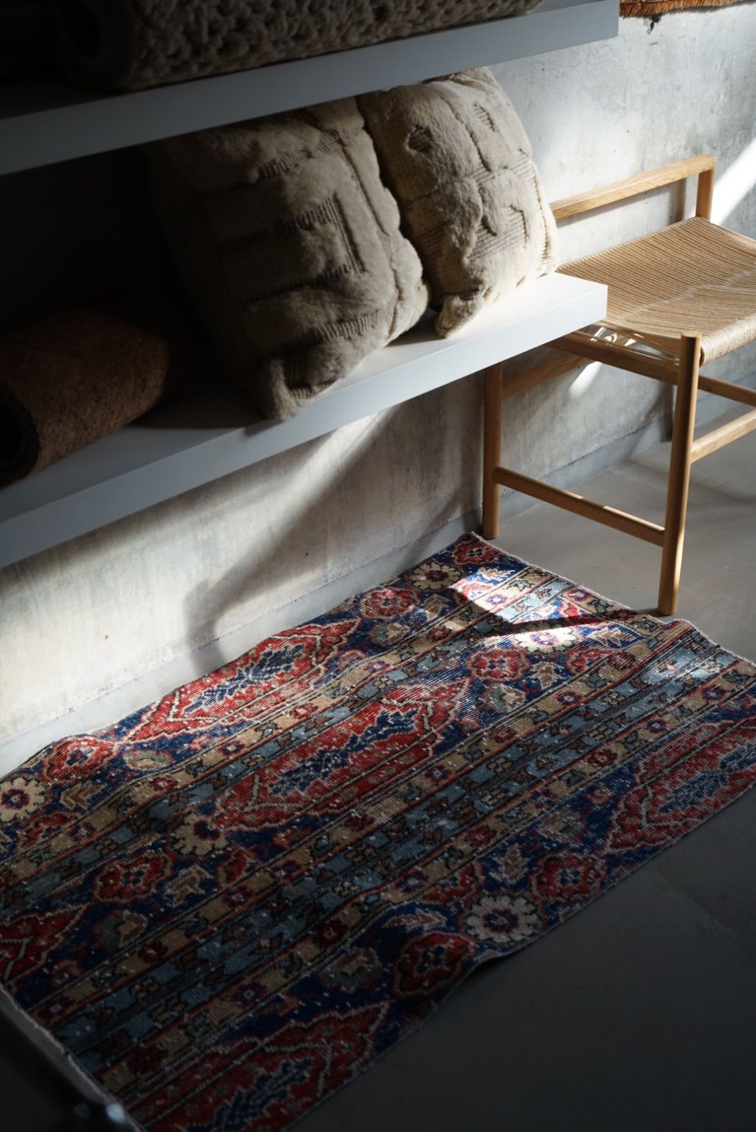 ヴィンテージラグ トルコ ウシャク パッチワーク 113 × 73 cm No