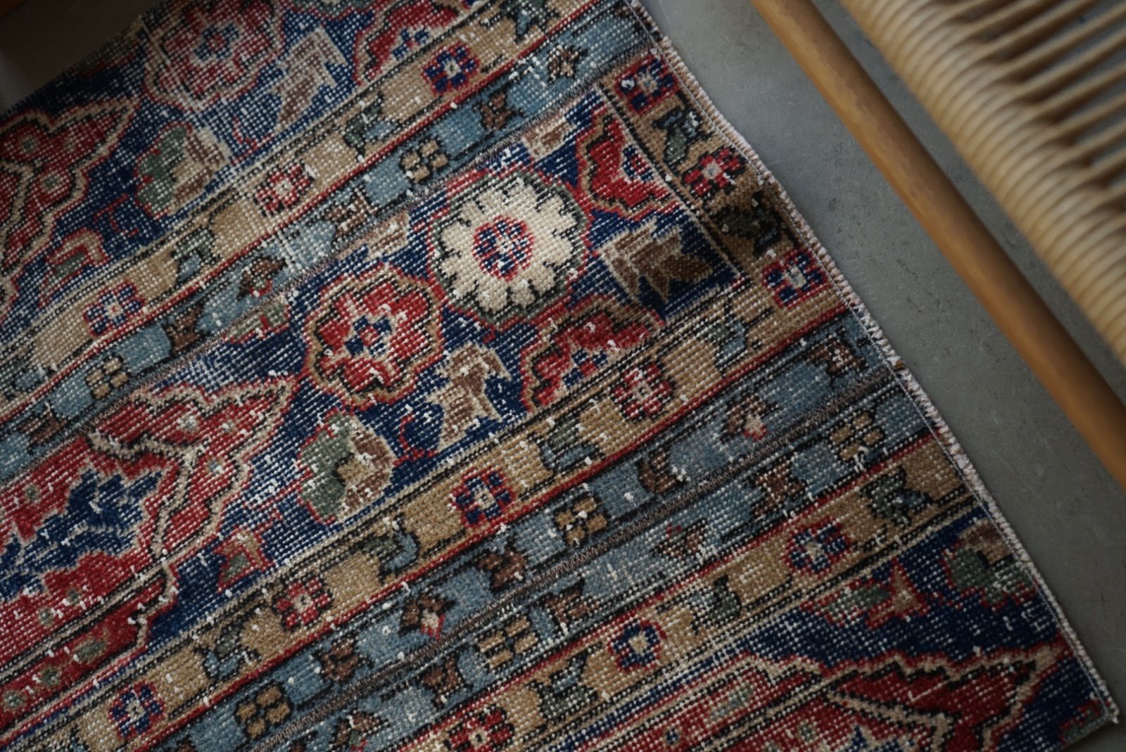 ヴィンテージラグ トルコ ウシャク パッチワーク 113 × 73 cm No