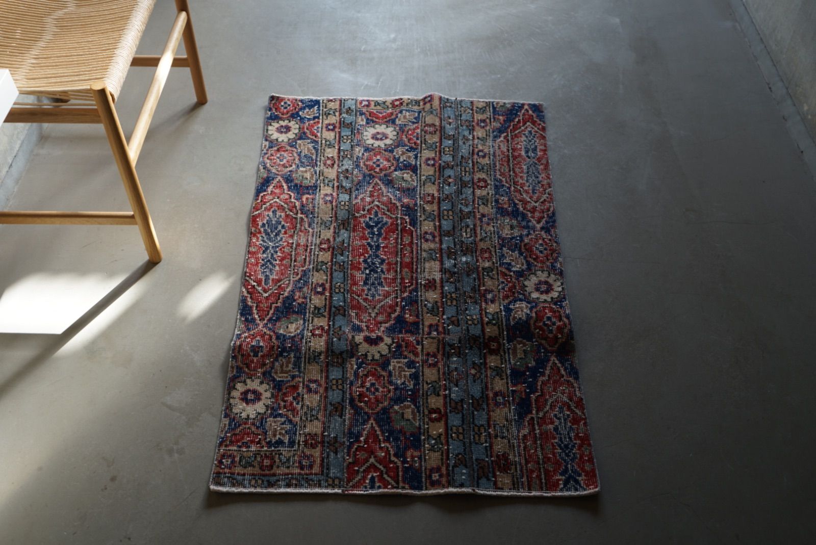 ヴィンテージラグ トルコ ウシャク パッチワーク 113 × 73 cm No