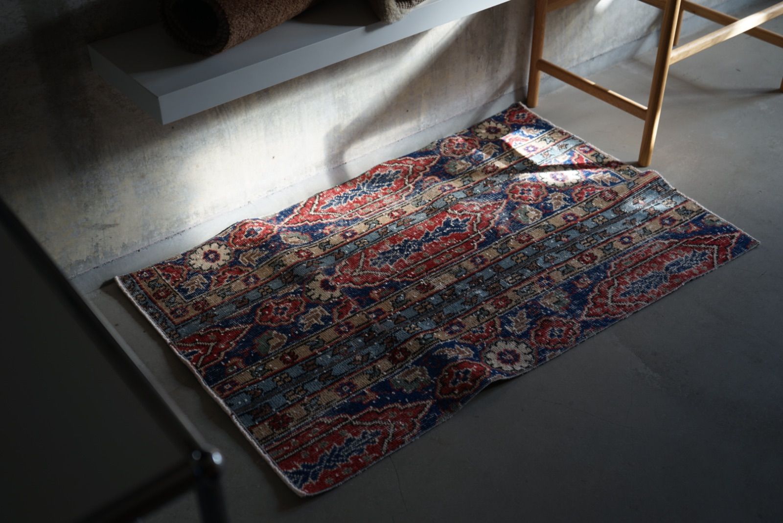 ヴィンテージラグ トルコ ウシャク パッチワーク 113 × 73 cm No