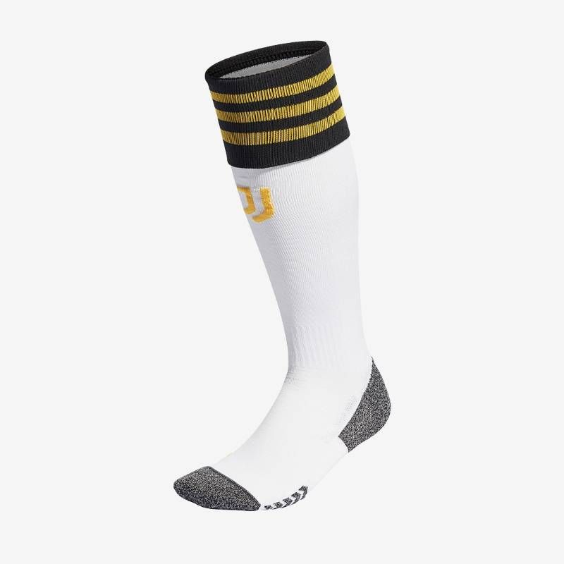 【送料無料・匿名配送】Mサイズ（24.5cm - 26.5cm） adidas アディダス ユヴェントス 23/24 ホーム ソックス 白 黄 新品 正規品 日本未発売