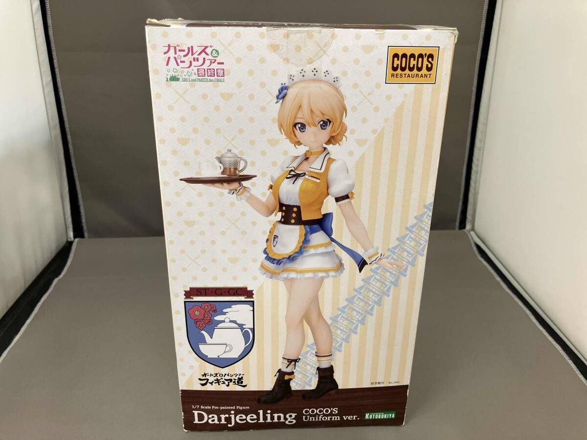 現状品 コトブキヤ ダｰジリン ココス制服Ver. 1/7 ガｰルズ&パンツァｰ