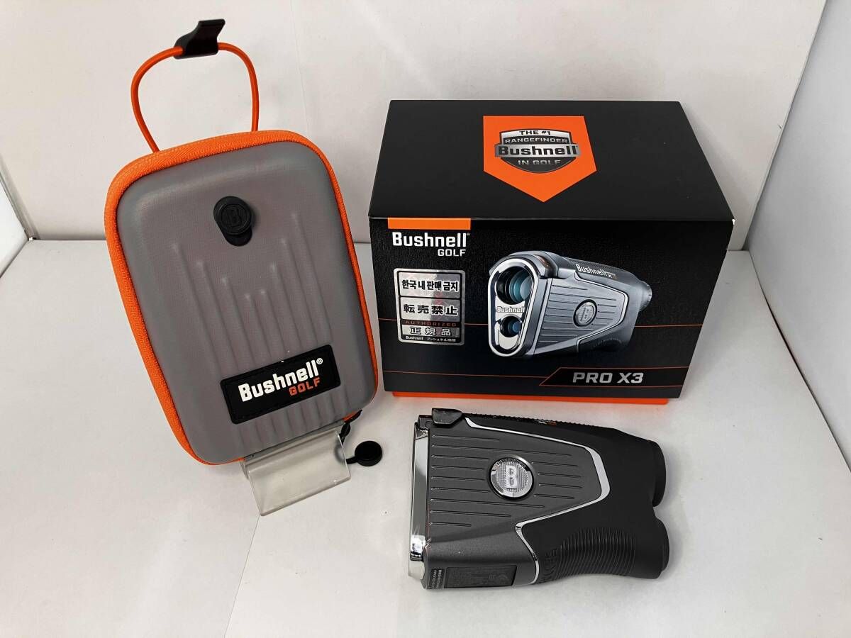 値下げ！ Bushnell PRO X3 ゴルフ用距離計 ピンシーカープロX3プラス