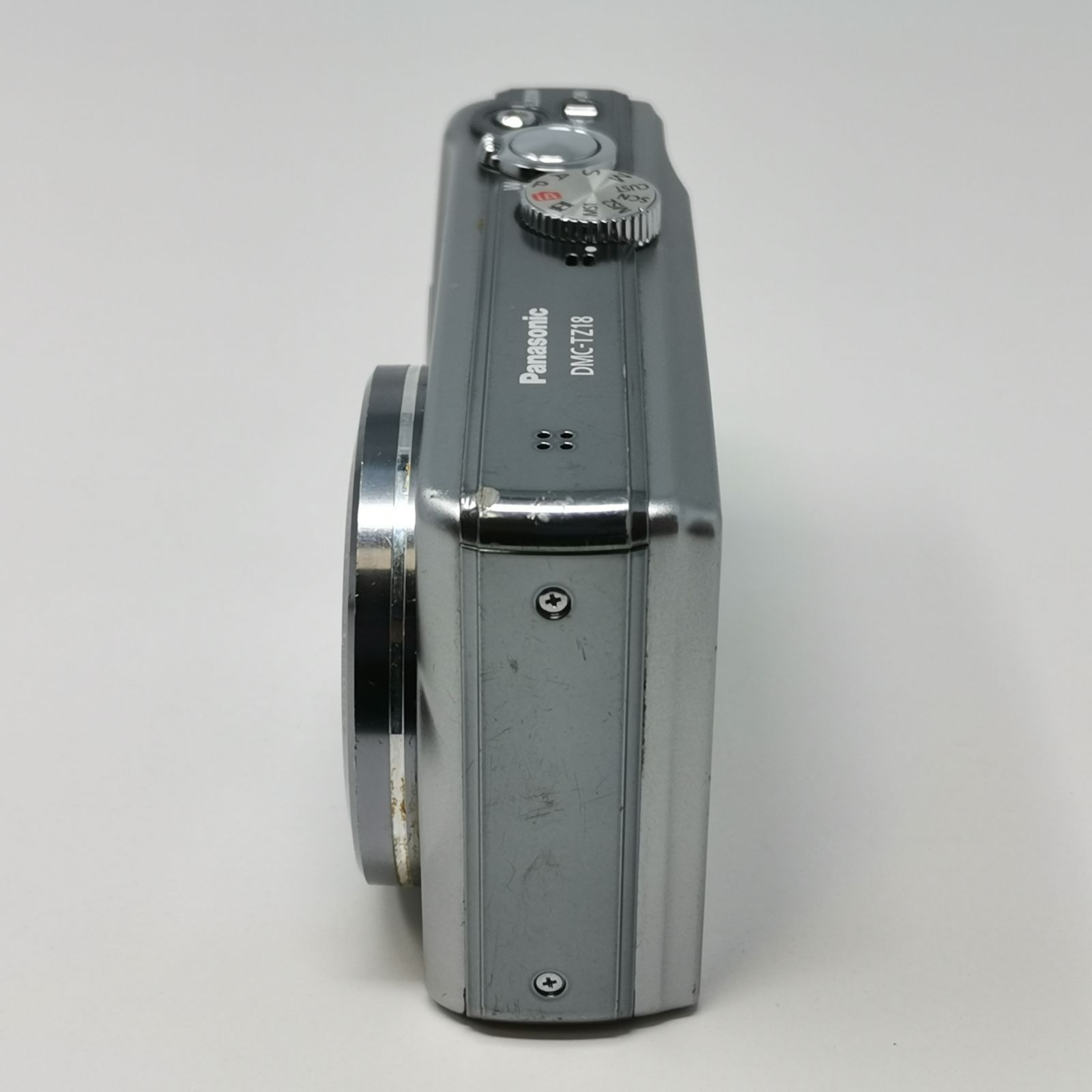 Panasonic LUMIX シルバー デジカメ ジャンク DMC-TZ18 デジタルカメラ