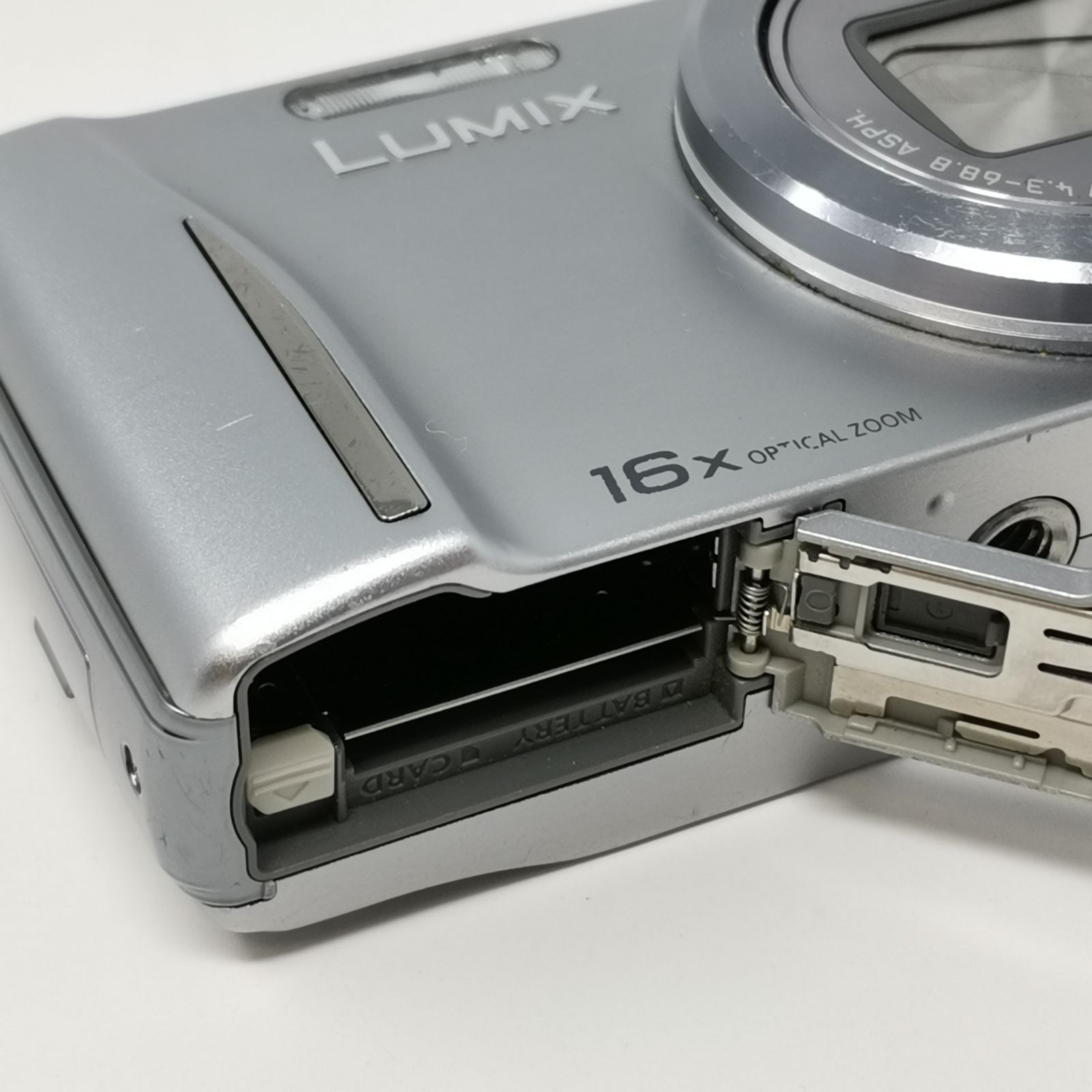 Panasonic LUMIX シルバー デジカメ ジャンク DMC-TZ18 デジタルカメラ