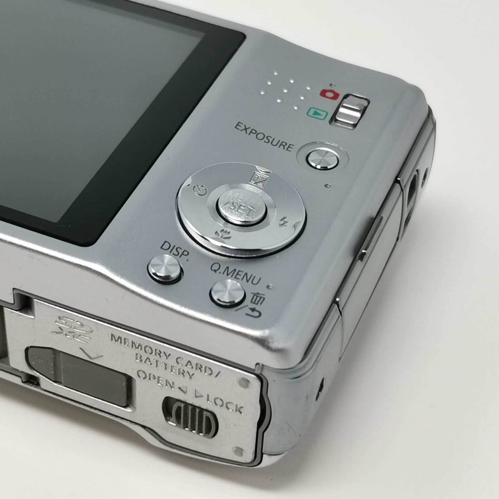 Panasonic LUMIX シルバー デジカメ ジャンク DMC-TZ18 デジタルカメラ