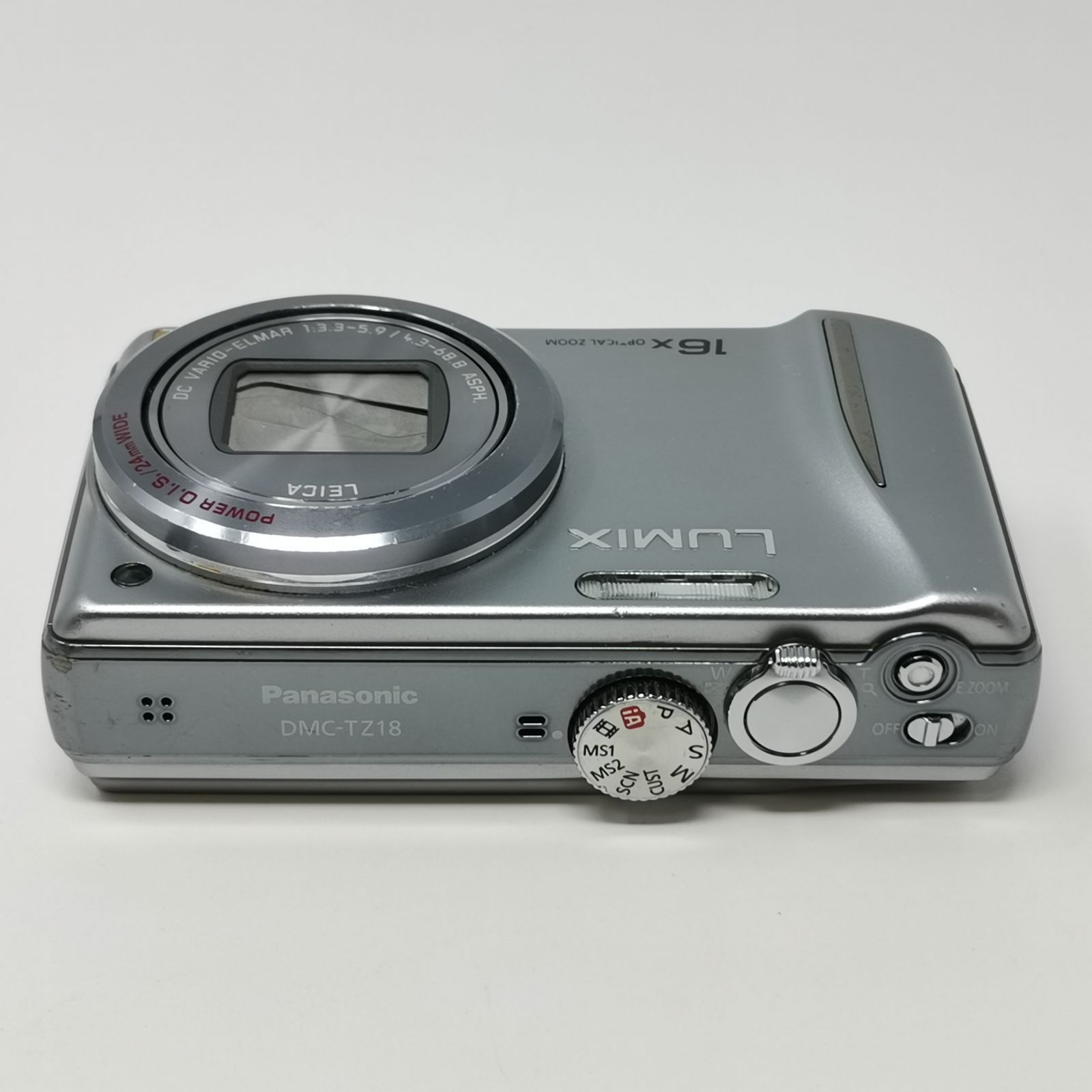 Panasonic LUMIX シルバー デジカメ ジャンク DMC-TZ18 デジタルカメラ