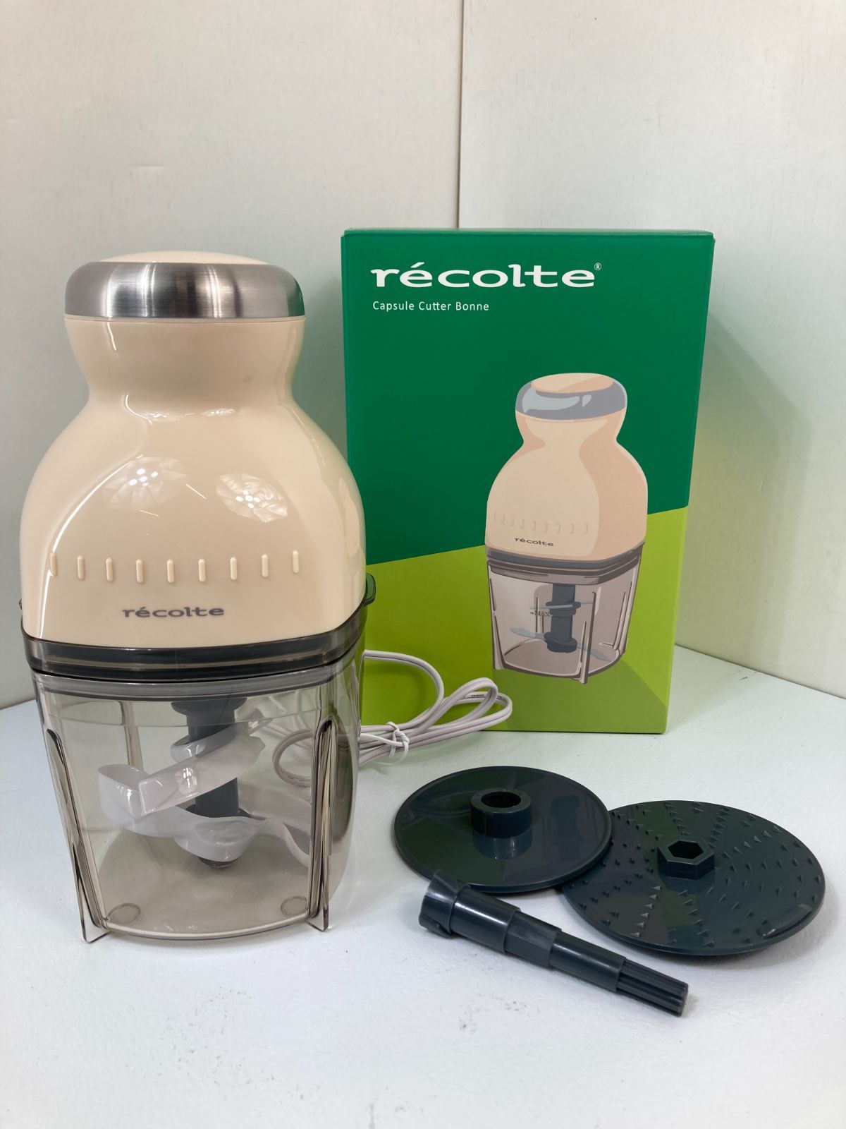 RECOLTE レコルト フードプロセッサー カプセルカッターボンヌ RCP-8（VA）