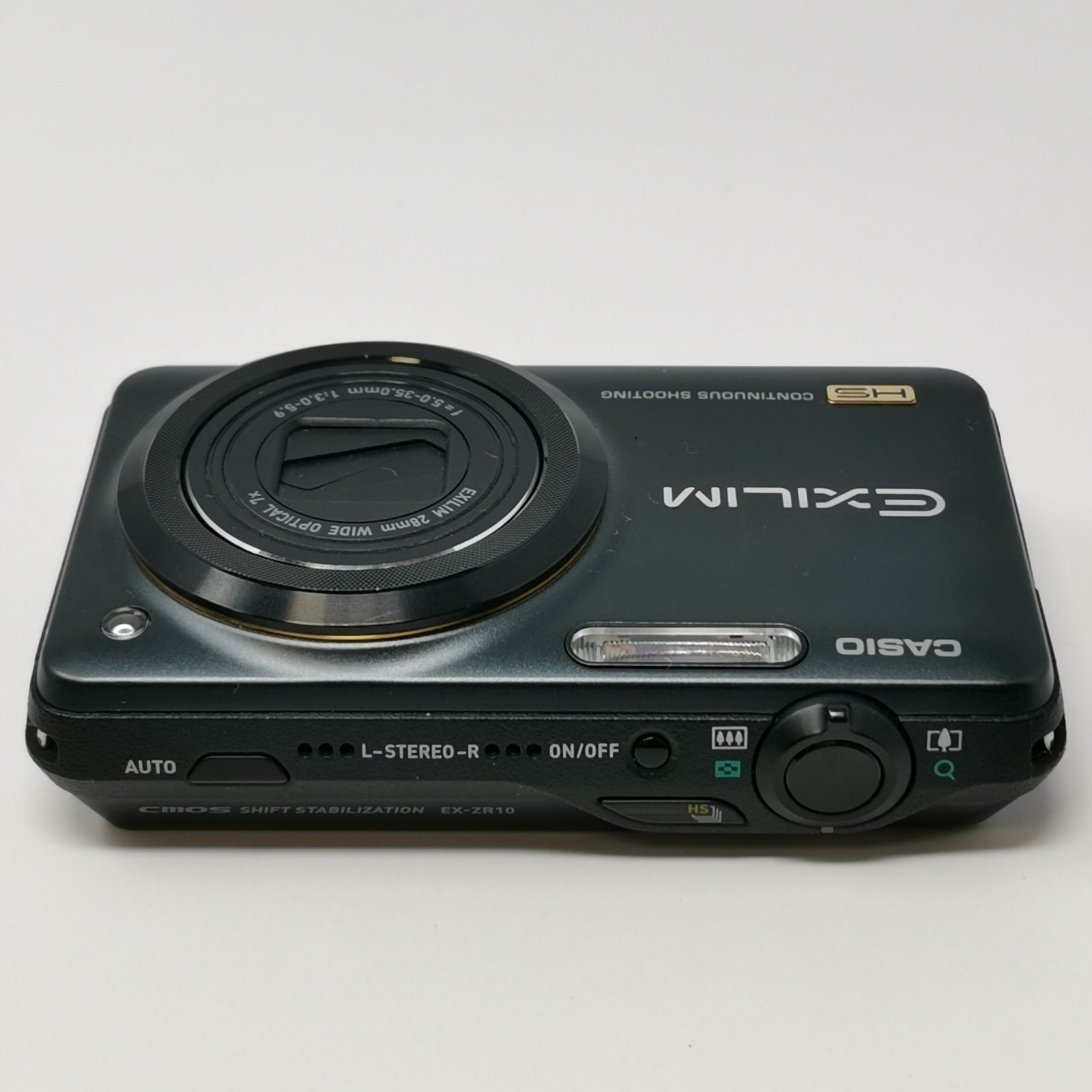 CASIO EXLIM EX-ZR10 ブラック バッテリーないため動作未確認 充電器