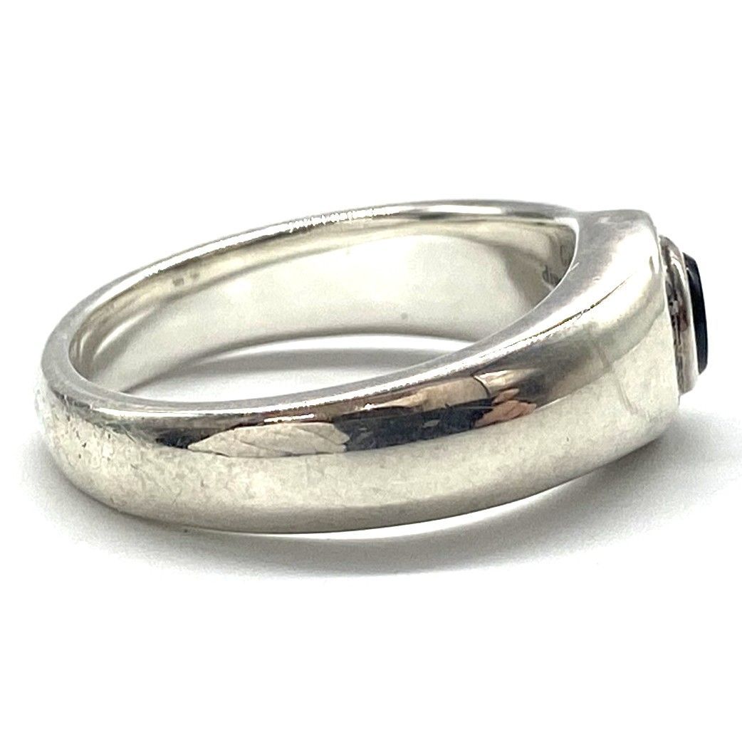 ☆GARNI ガルニ Round Stone Ring sterling silver リング 指輪 17号 