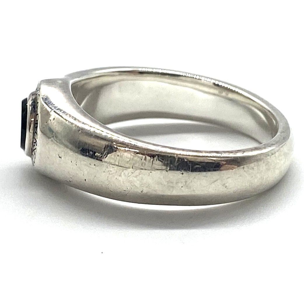 GARNI ガルニ リング 約17号 シルバー 指輪 メンズ ☆GARNI ガルニ Round Stone Ring sterling silver リング 指輪 17号