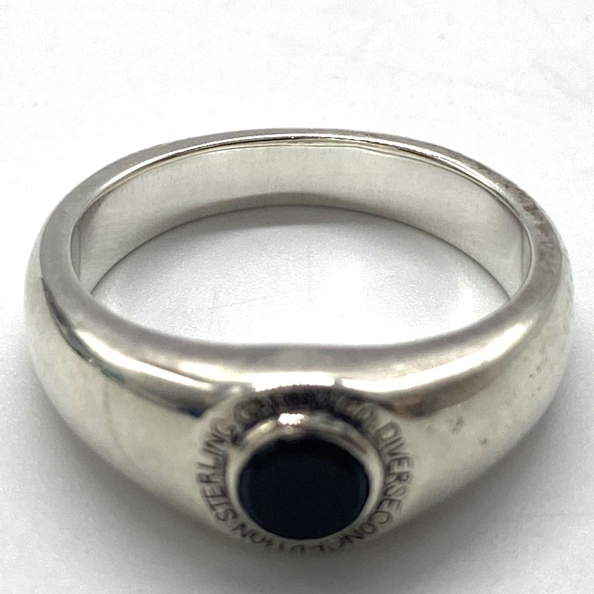 ☆GARNI ガルニ Round Stone Ring sterling silver リング 指輪 17号