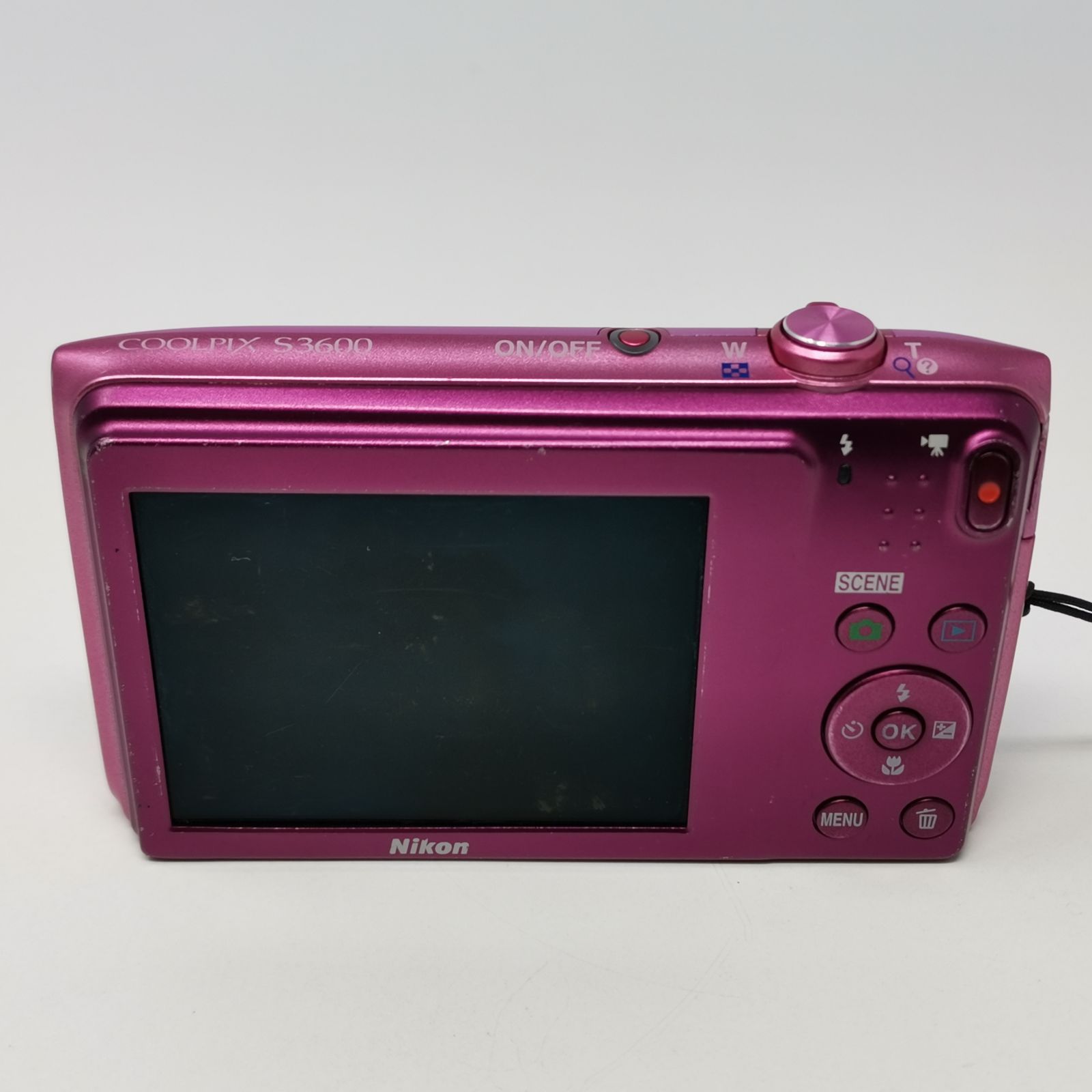【美品・完動品】Nikon Coolpix S3600 ピンク Nikon Coolpix s3600 ピンク デジカメ 動作確認済み 訳あり品 デジカメ