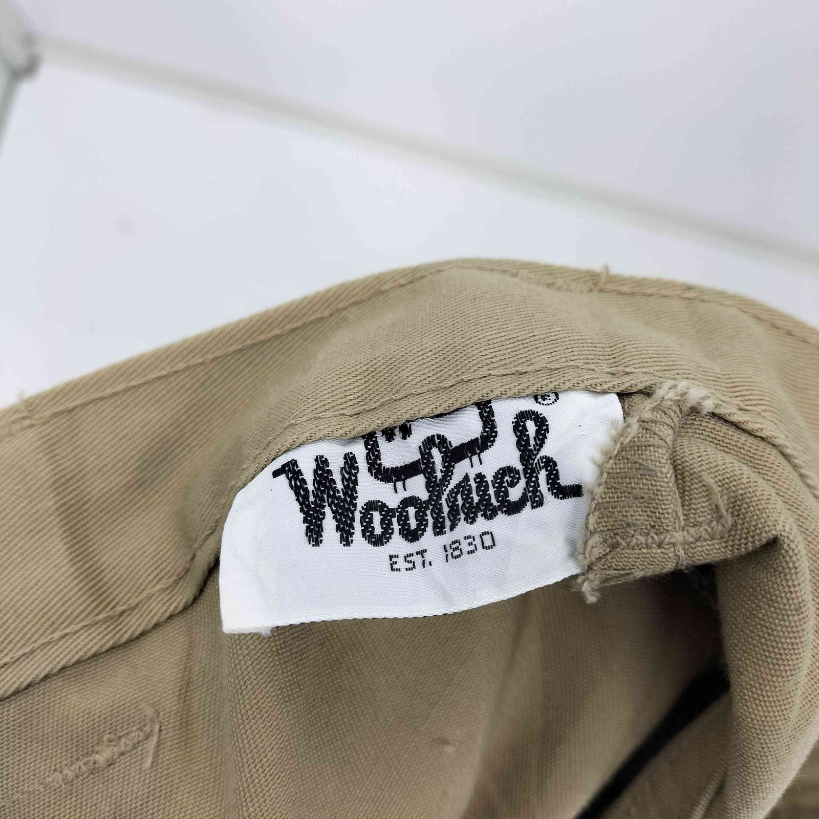 ウールリッチ WOOLRICH 70s ロケットTALON コットンツイル ブッシュ