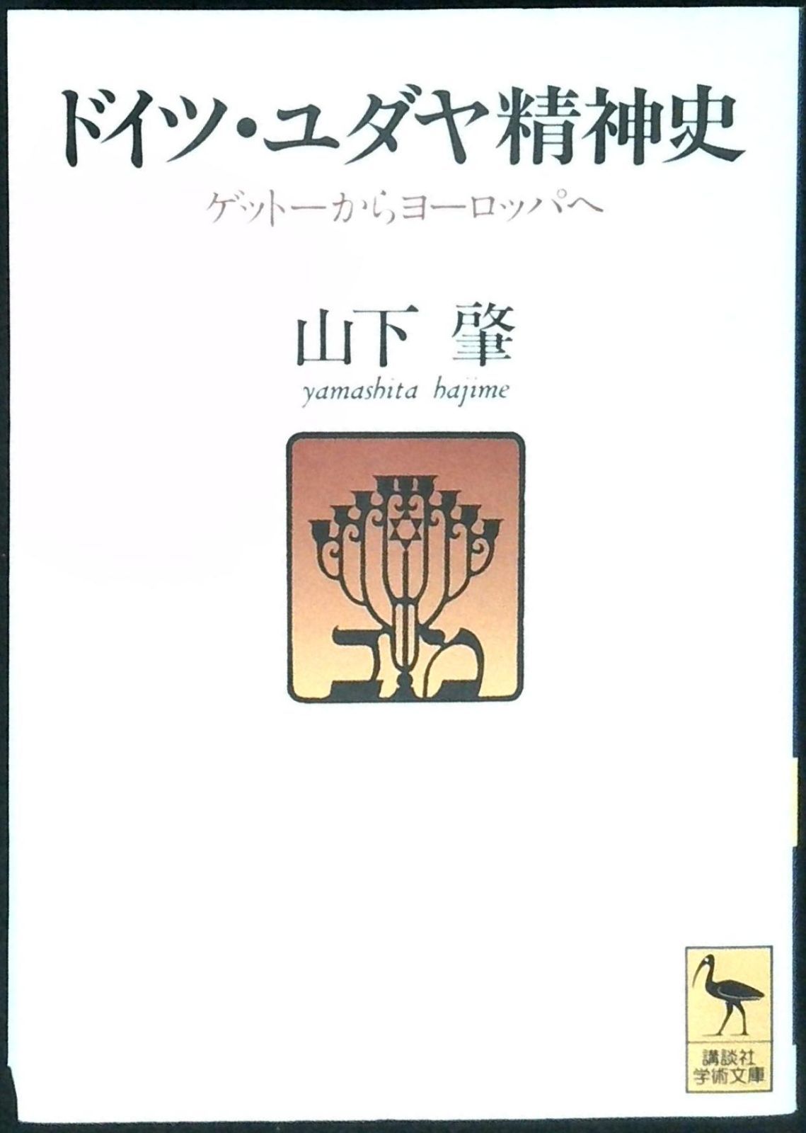 German-Jewish Spiritual History: From Ghettos to Europe (Kodansha Academic Bunko 1197) Yamashita Hajime