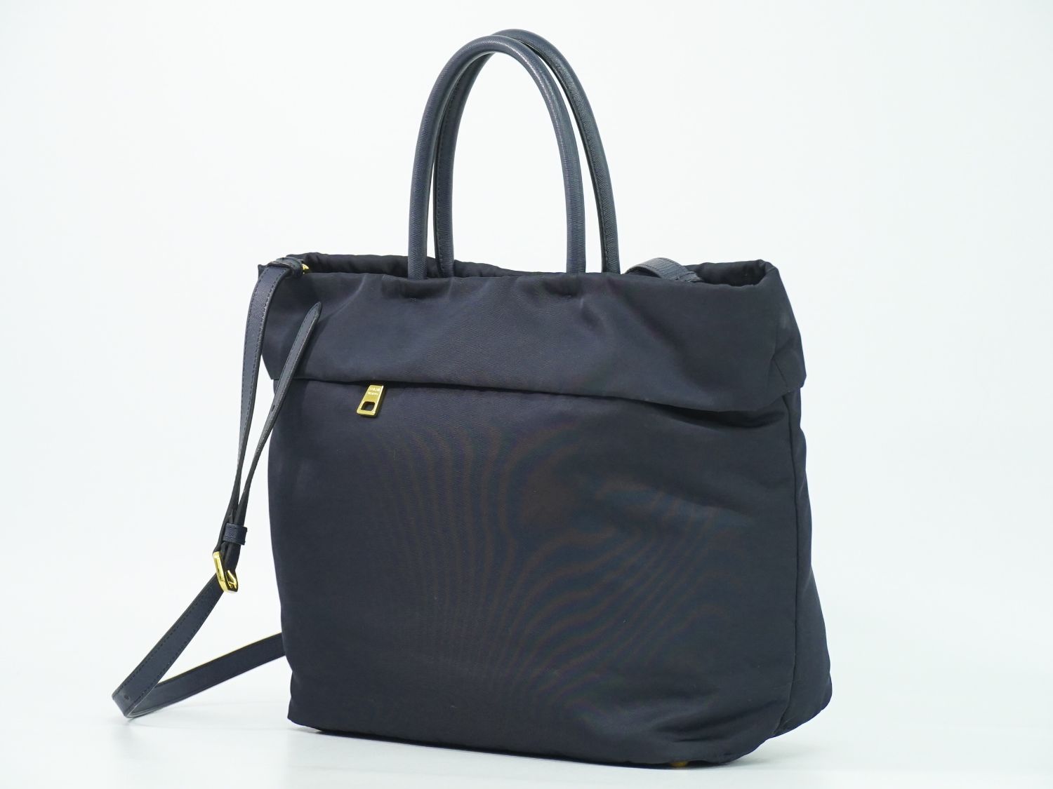 本物 プラダ PRADA ナイロン 2WAY ショルダーバッグ トートバッグ 
