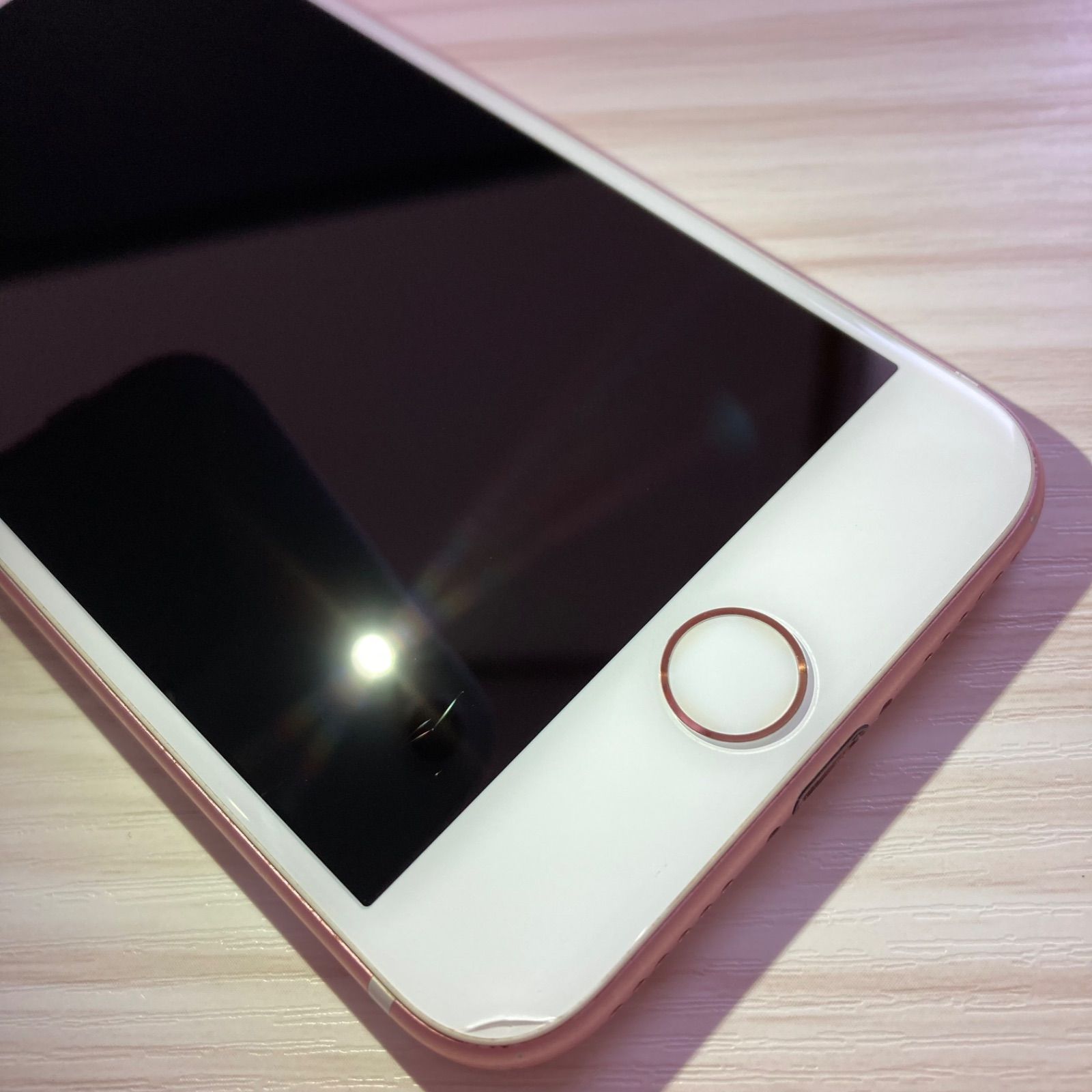 iPhone7 32GB ROSEGOLD バッテリー75% SIMフリー - メルカリ