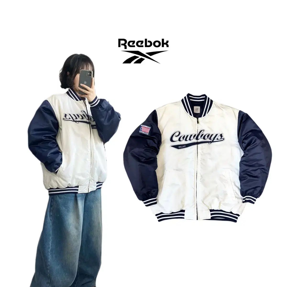 NFL X リーボック 90s 댈러스 カウボーイズ オールドスクール 