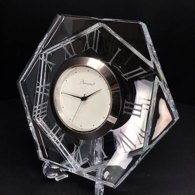 美品・電池交換済み】Baccarat バカラ／アルクール アビス デスク