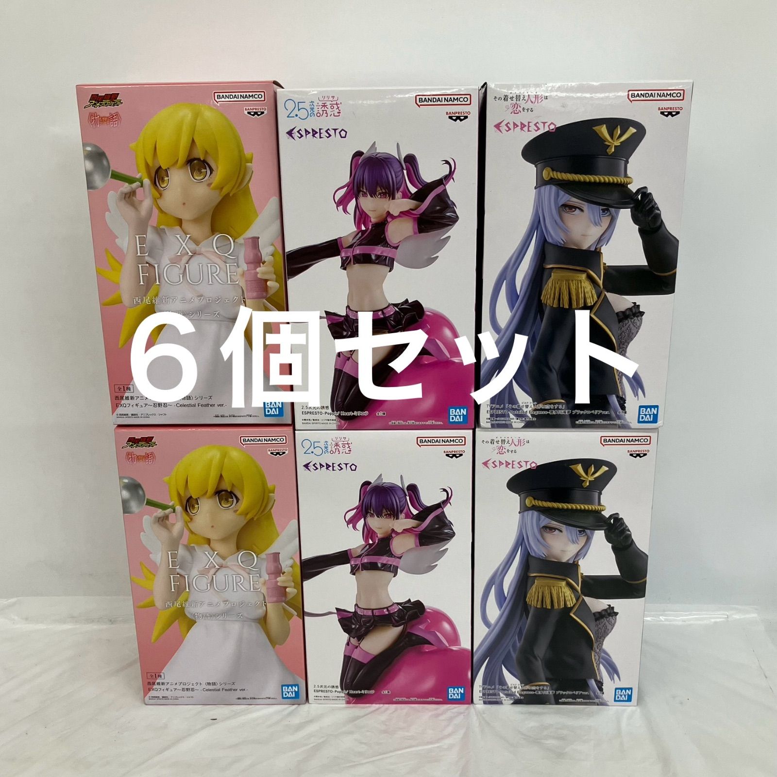 未開封 美少女 まとめ売り フィギュア 3種 6個セット LF3007 f107