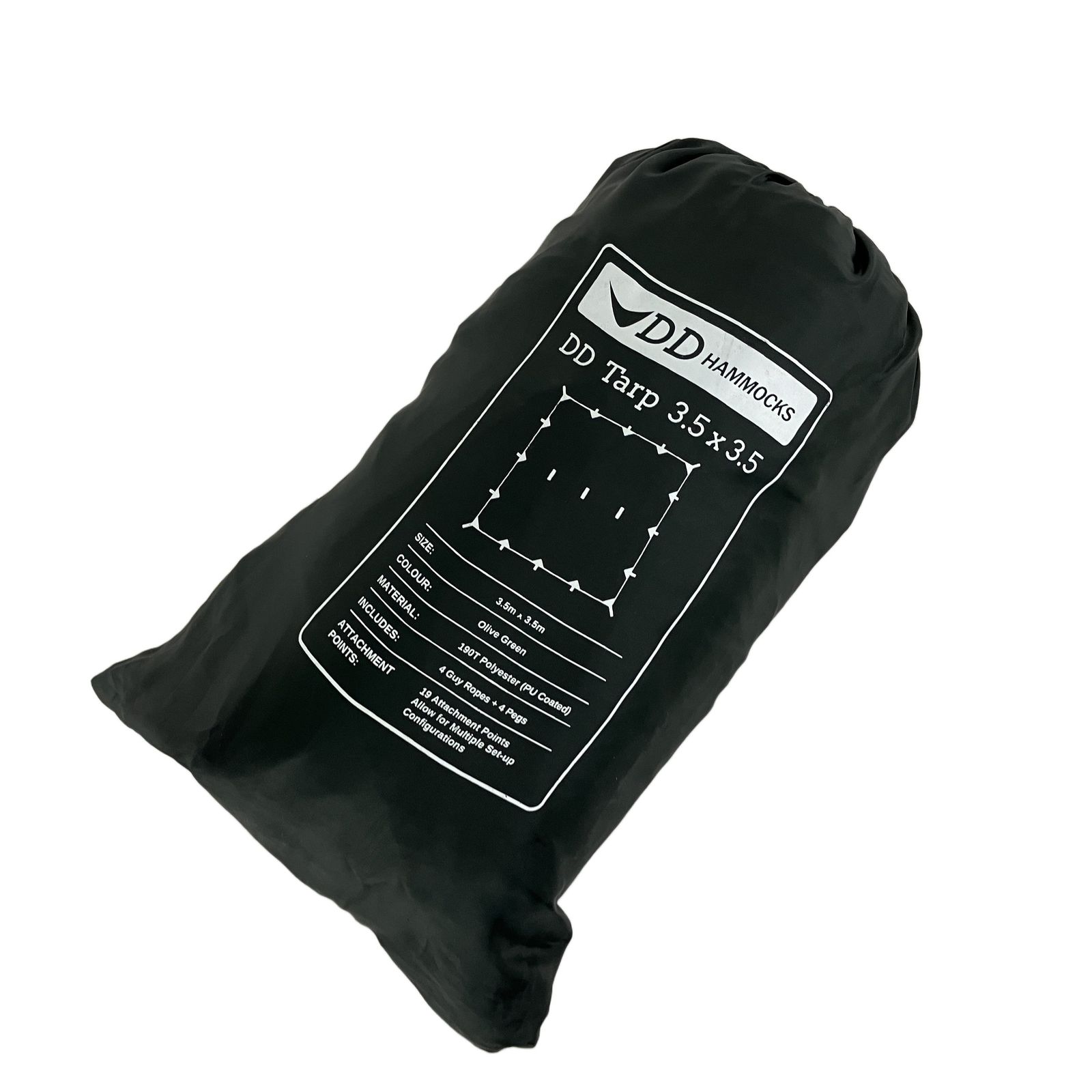 DD HAMMOCKS DD Tarp 3.5×3.5 タープ キャンプ アウトドア用品 中古