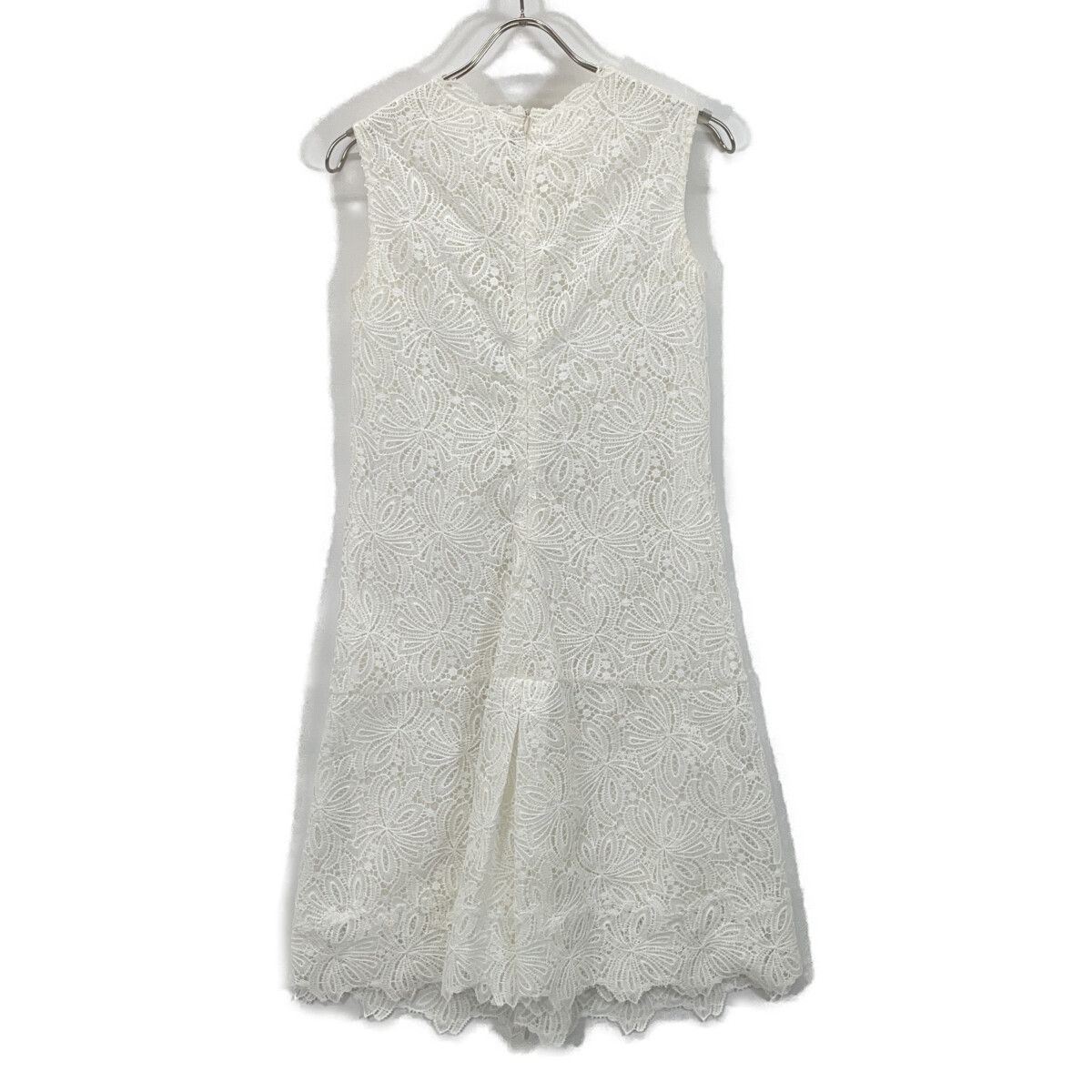 ERMANNO SCERVINO エルマノシェルビーノ D322Q419YEE ﾎﾜｲﾄ ﾚｰｽ ﾜﾝﾋﾟｰｽ