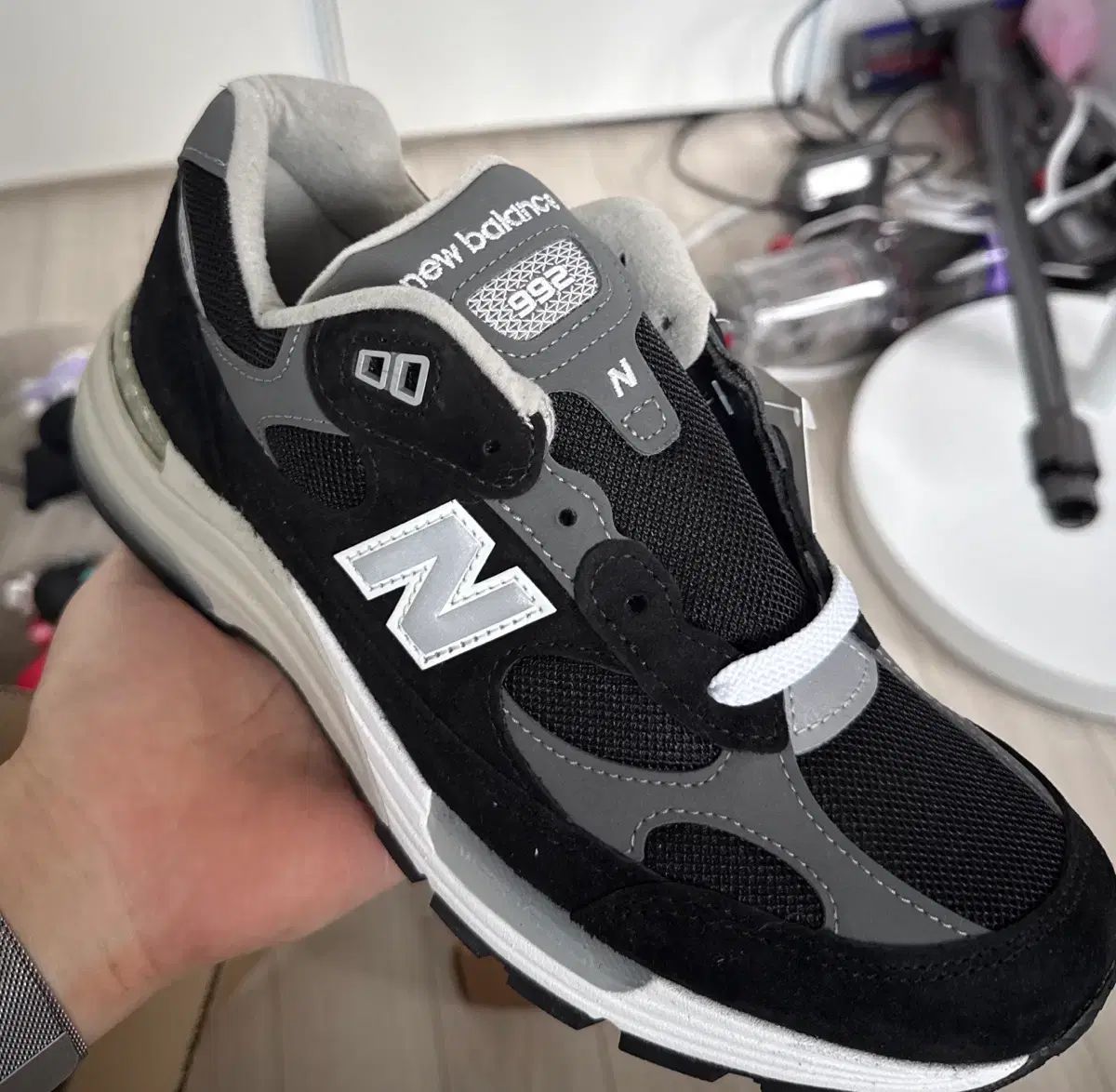 ニューバランス 992 ブラック グレー 270 新品 出品 ニューバランス 0 