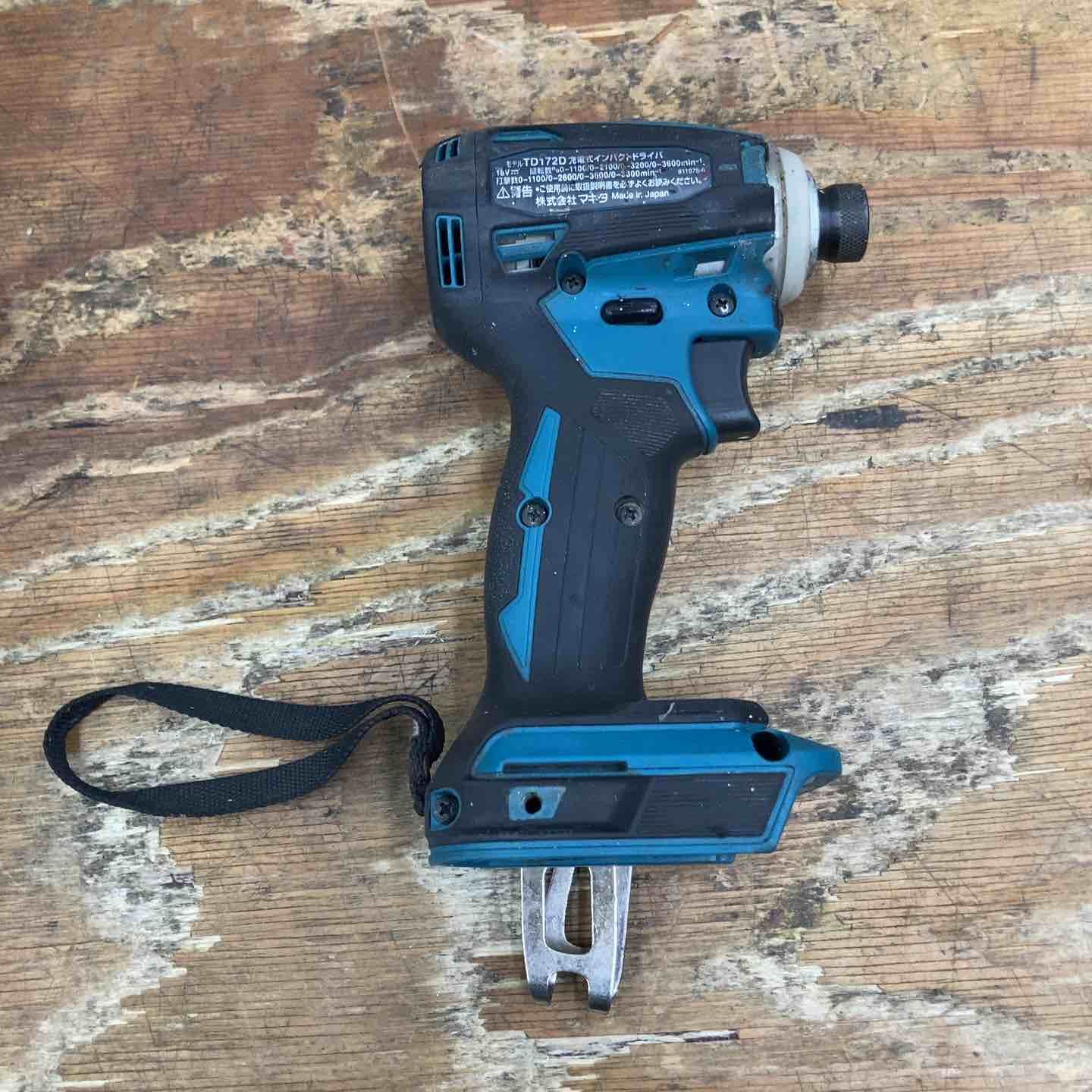 中古品】☆マキタ(makita) コードレスインパクトドライバー TD172DRGX 