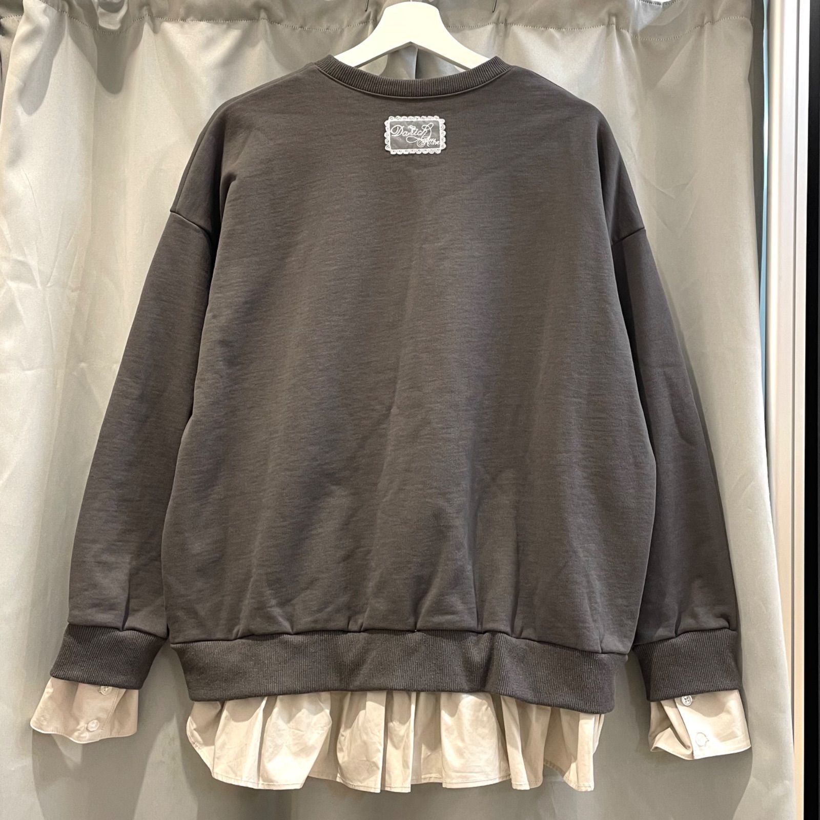 Darich ダーリッチ Darich Club スウェットトップス 定価¥13200- 刺繍 