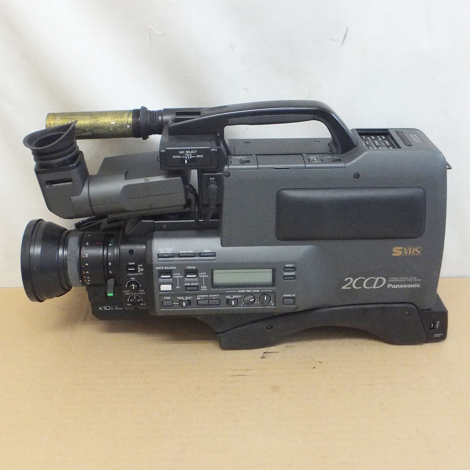 R891【レトロ】パナソニック VHSビデオカメラ NV-M10000 中古 /10