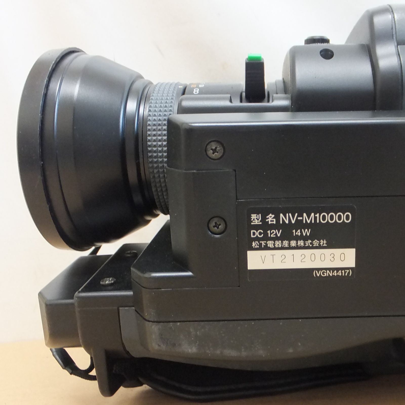 パナソニック　デジタルビデオカメラ R891【レトロ】パナソニック VHSビデオカメラ NV-M10000 中古 /10