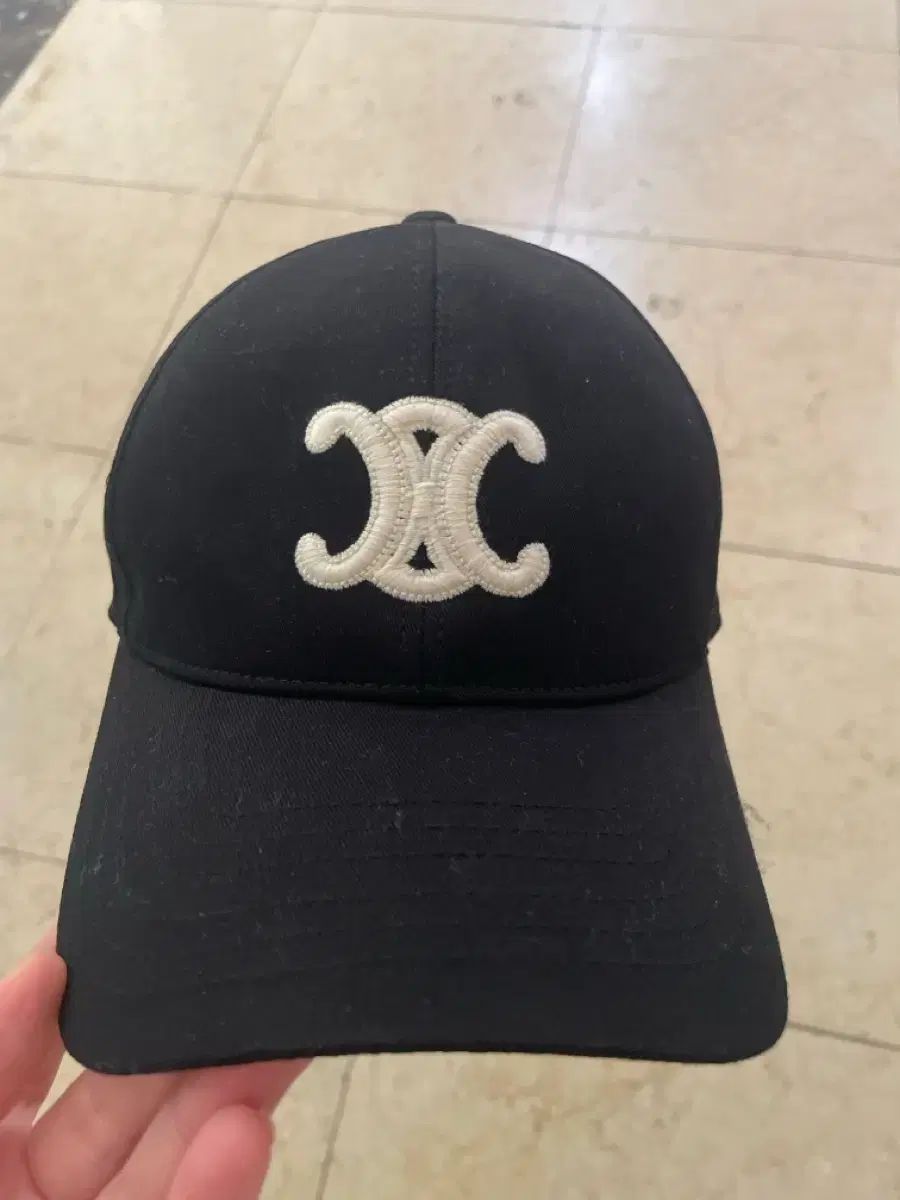 セリーヌ キャップ 黒 CELINE キャップ ベースボール 黒 セリーヌ