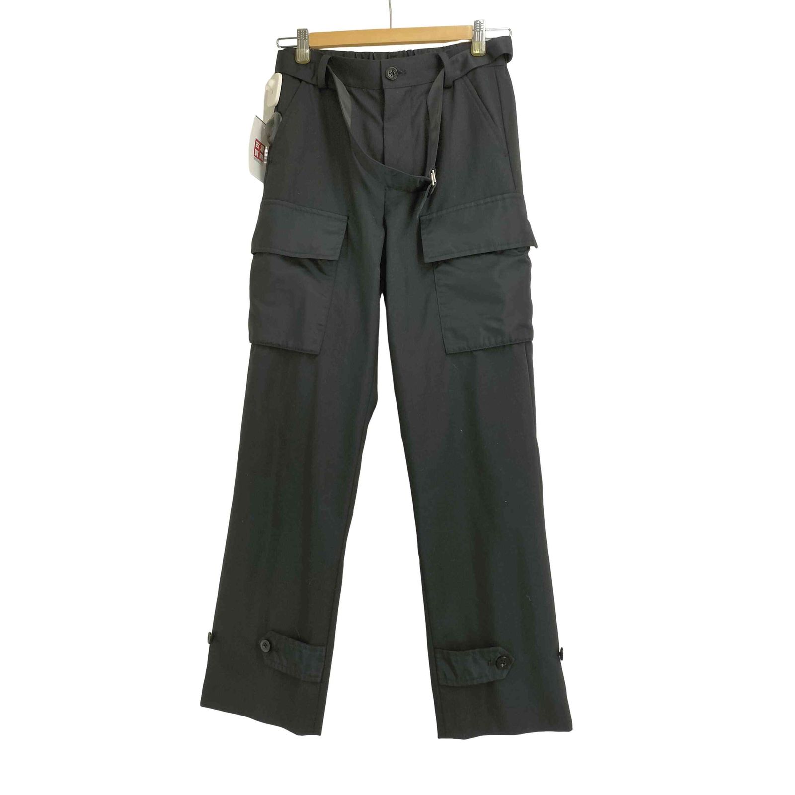 sacai サカイ 22SS ナイロンパンツ ドッキング レディース 黒 サカイ Sacai 24AW スーチングナイロンツイルパンツ レディース JPN：0
