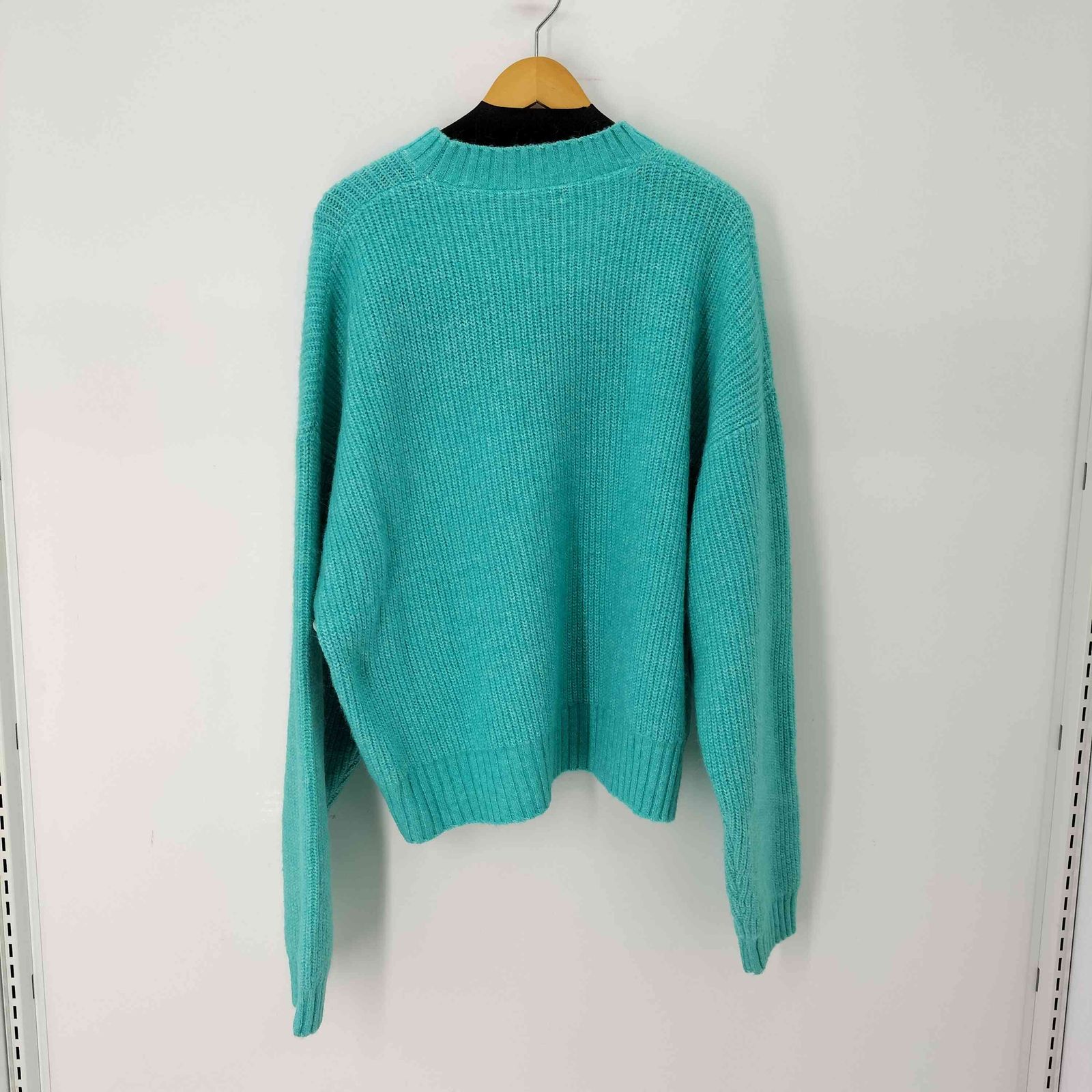 ザラ ZARA テクスチャー ニット モックネック アルパカ混 ニット 