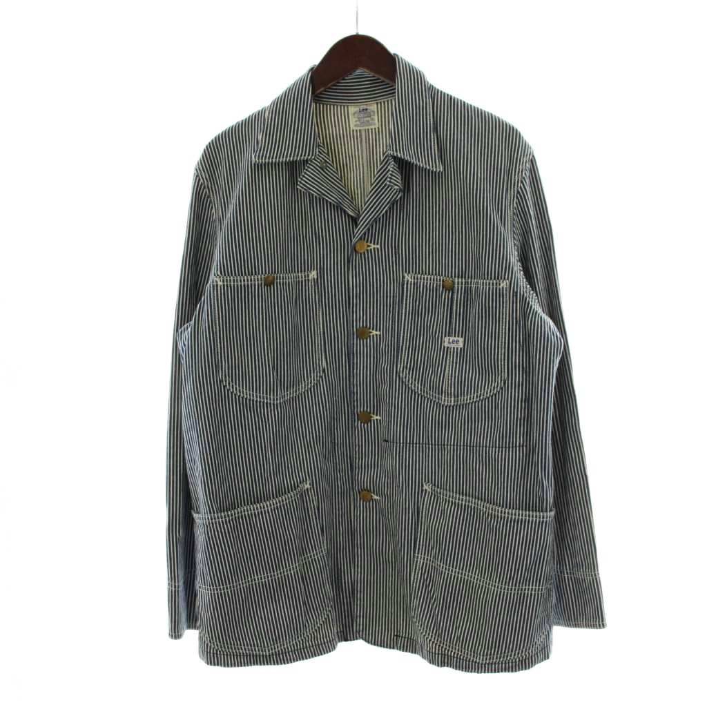 リー LEE ロコジャケット カバーオール 91-J 38 ネイビー 紺 復刻