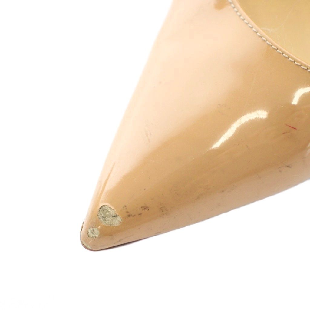 クリスチャンルブタン Christian louboutin パンプス エナメル ポイン