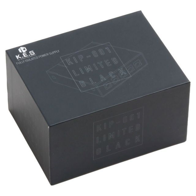 K.E.S KIP-001 LTD BLACK パワーサプライ 中古美品 K.E.S KIP-001 LTD BLK 限定 ブラック 仕様 [ エフェクター 用 パワー