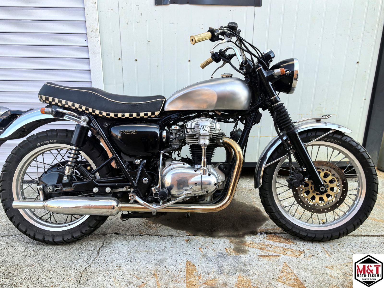 即納品 T-236 10L KAWASAKI W650 W400 カワサキ カスタムタンク