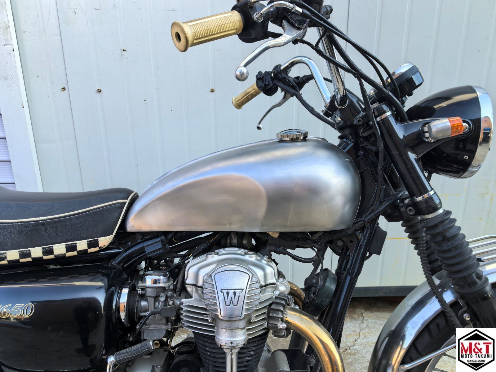 即納品 T-236 10L KAWASAKI W650 W400 カワサキ カスタムタンク