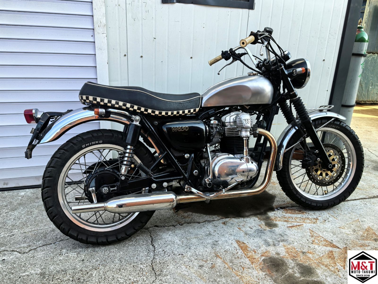 即納品 T-236 10L KAWASAKI W650 W400 カワサキ カスタムタンク